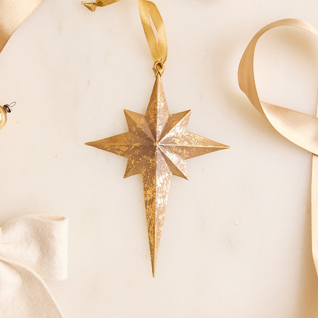 Star Bethlehem Metal Ornament