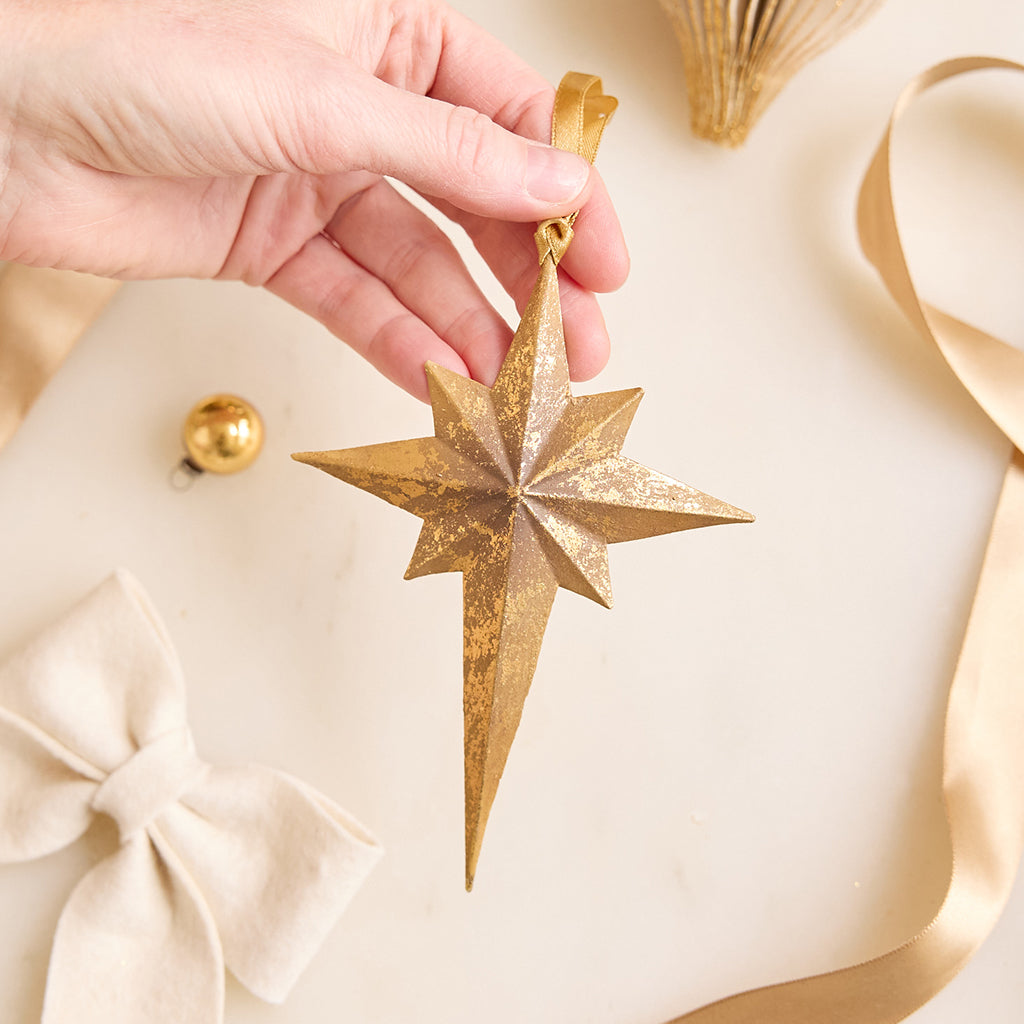 Star Bethlehem Metal Ornament