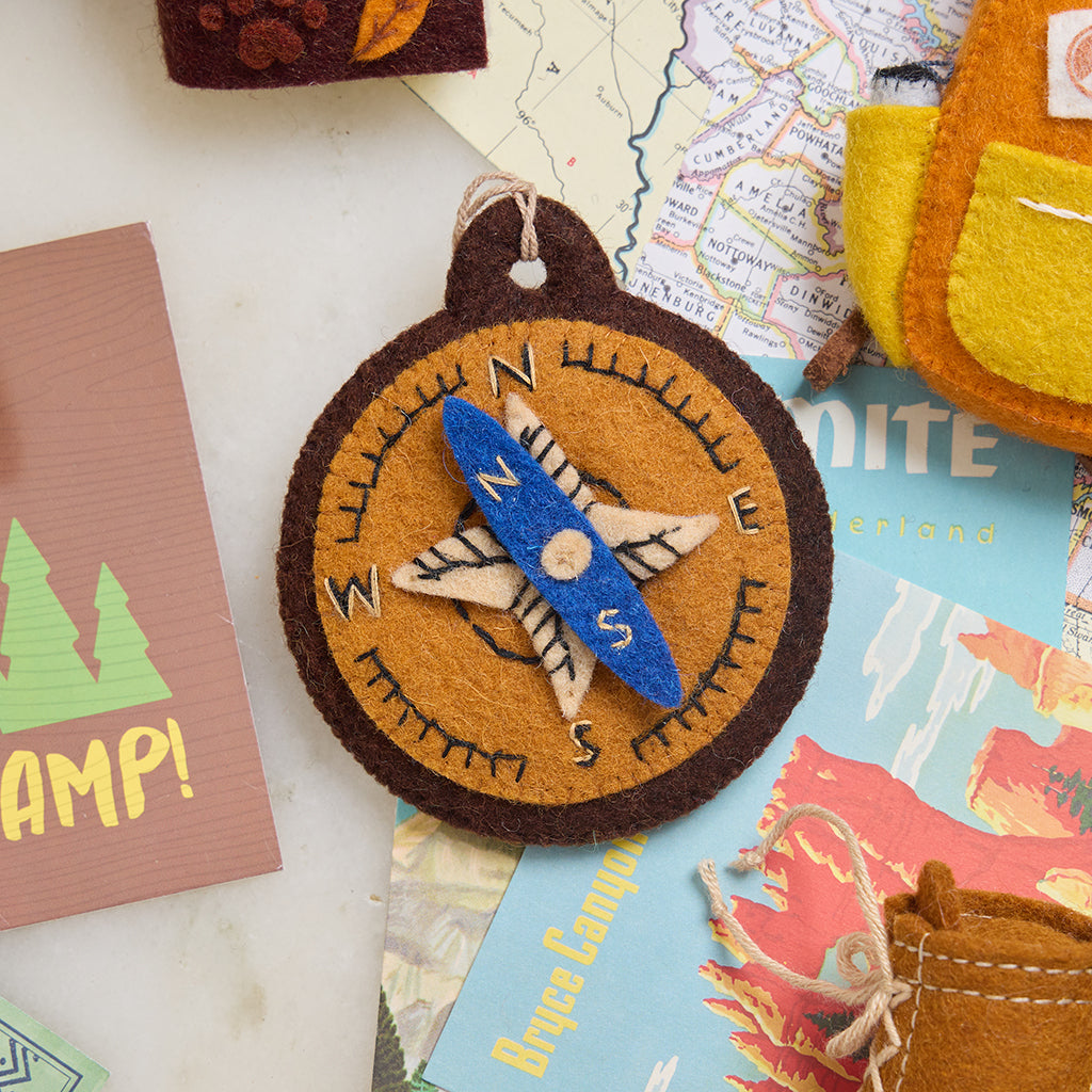Find Way Compass Ornament