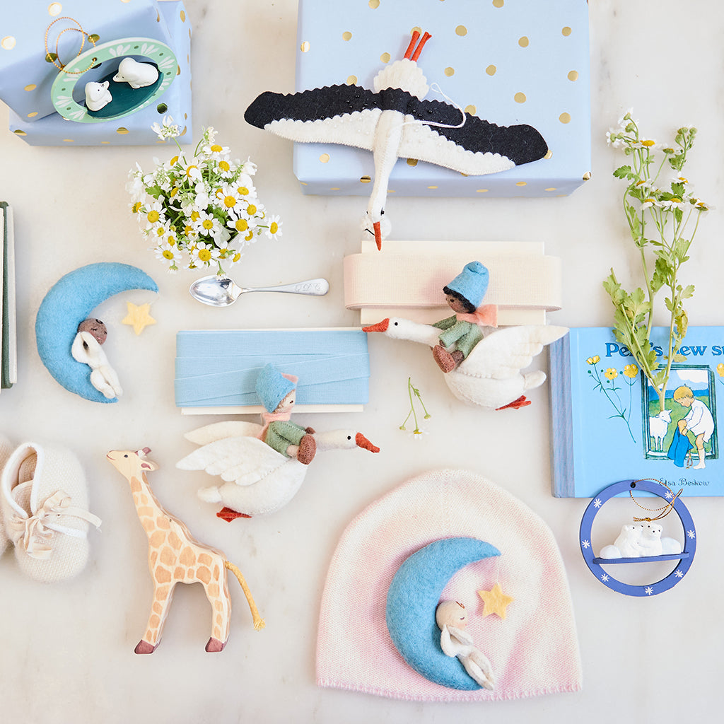 Moon Dreamer Baby Ornament