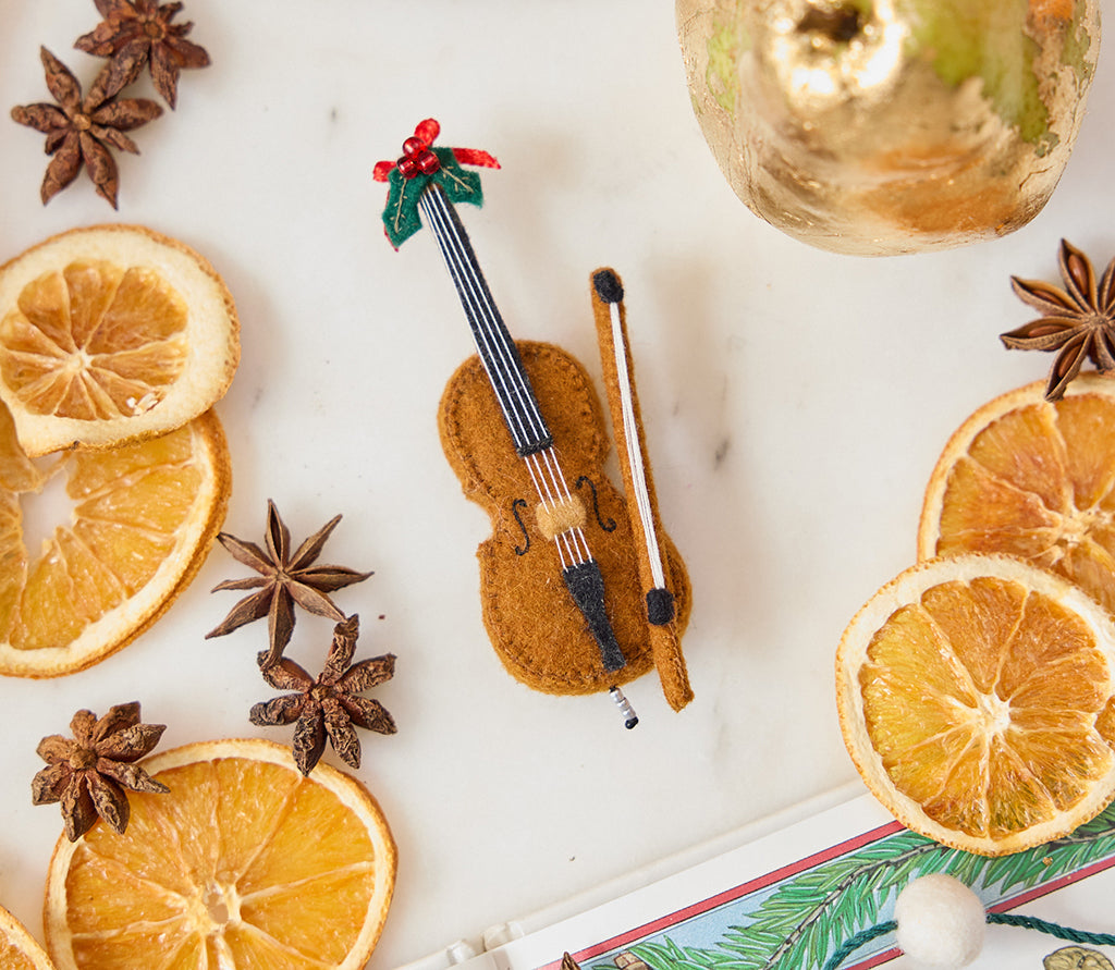 Holiday Cello Ornament