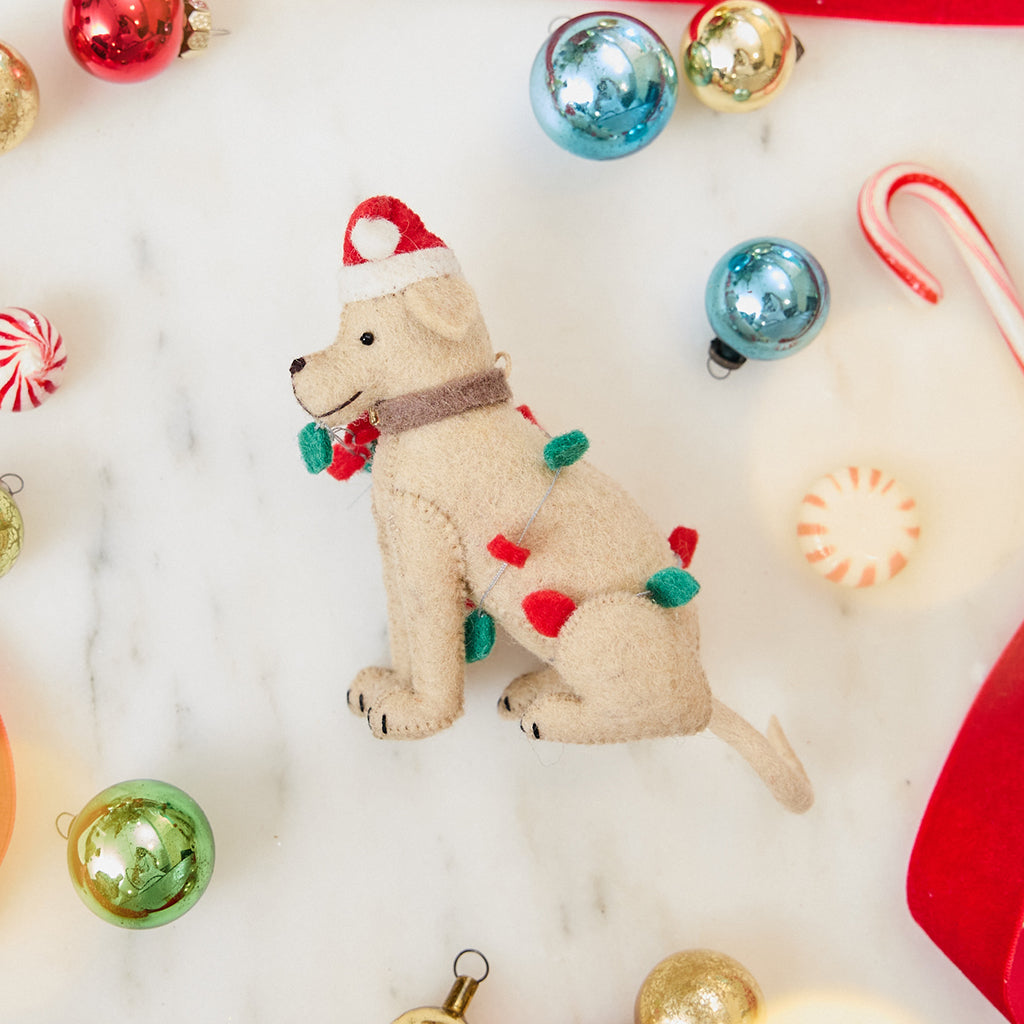 Lab in Lights Ornament