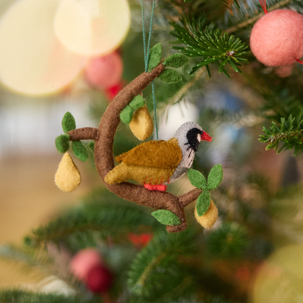 in Pear Tree Ornament