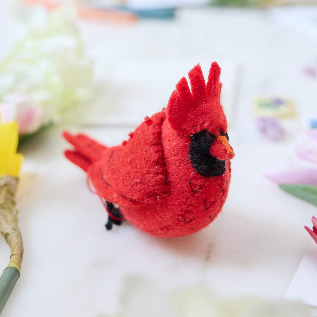 Cardinal Ornament