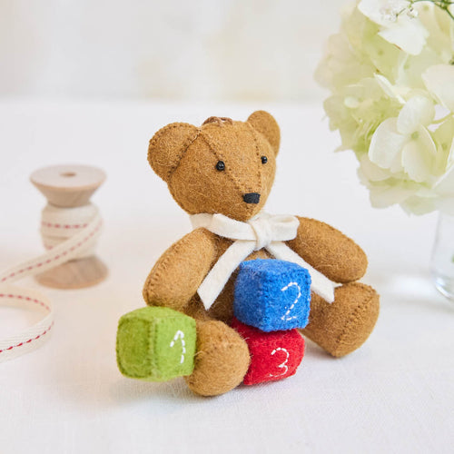Baby Teddy Bear Ornament