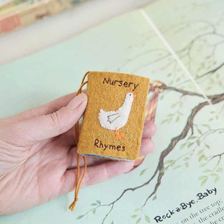 Nursery Rhymes Book Ornament
