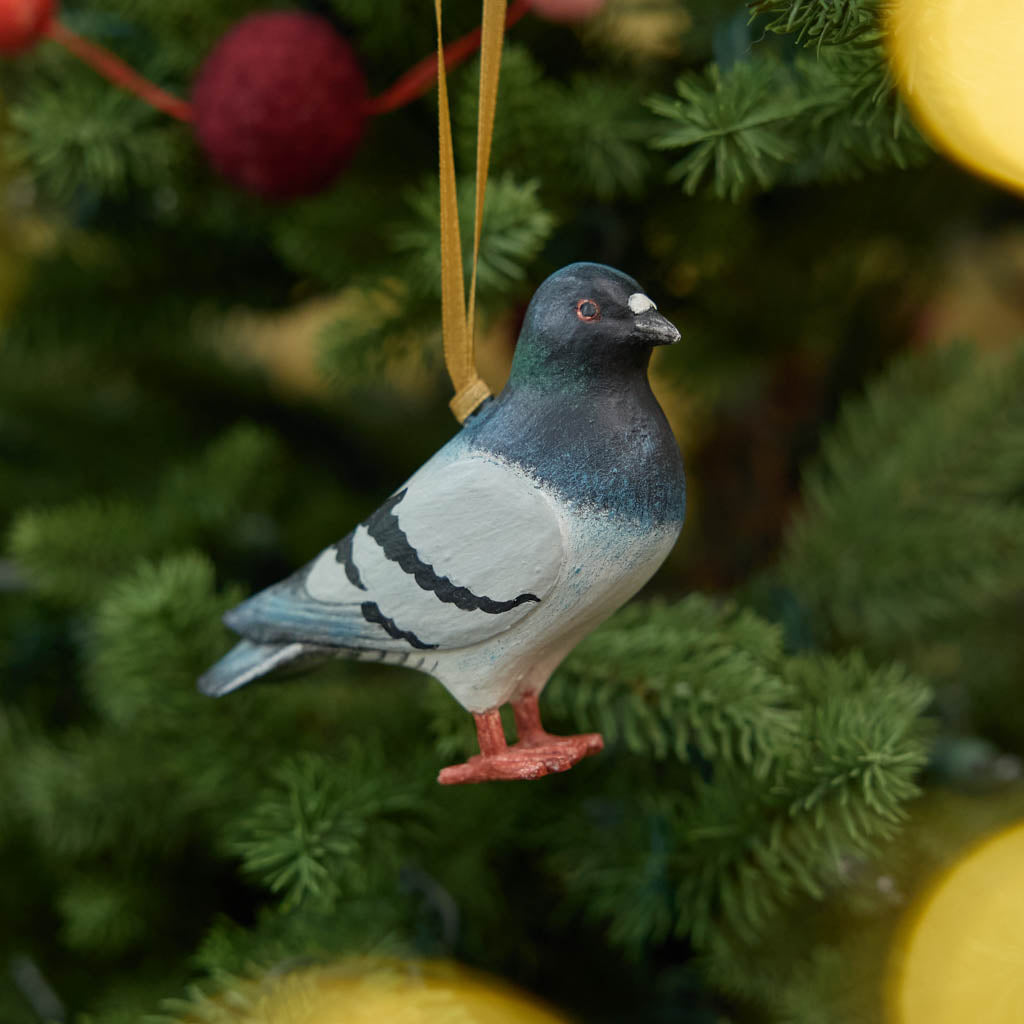 Dove Pigeon Resin Ornament