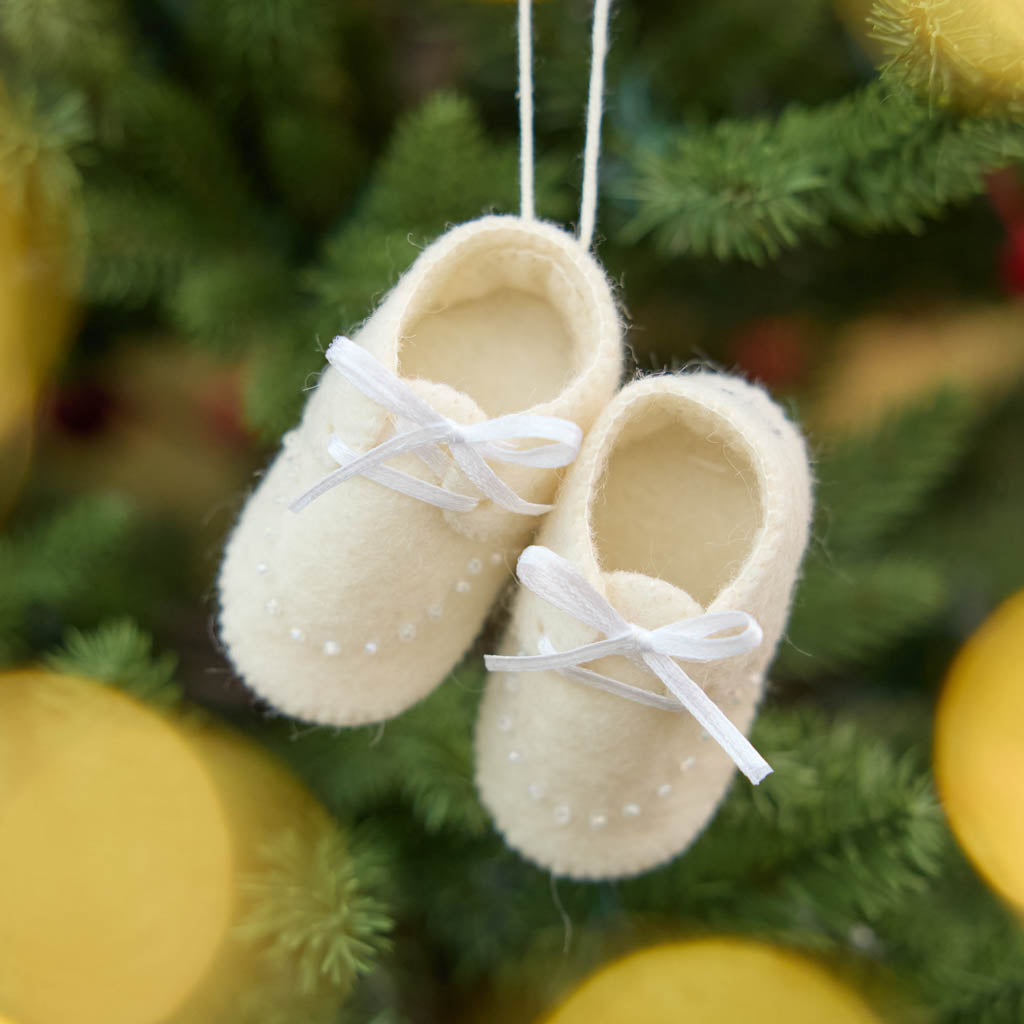 First Baby Booties Ornament