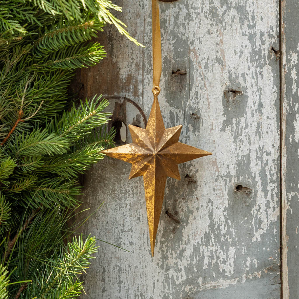 Star Bethlehem Metal Ornament