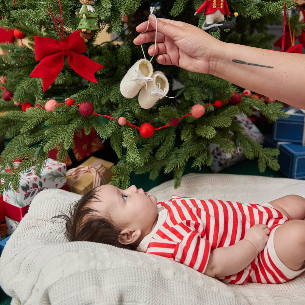 First Baby Booties Ornament