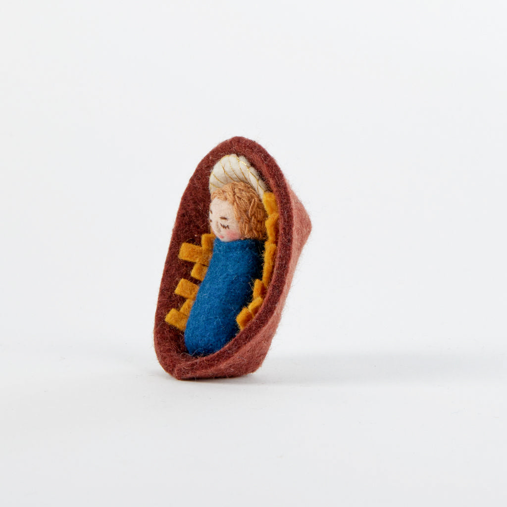 Manger Baby Jesus Ornament