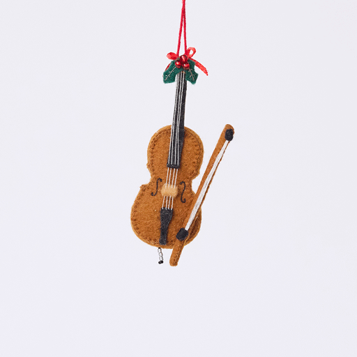 Holiday Cello Ornament