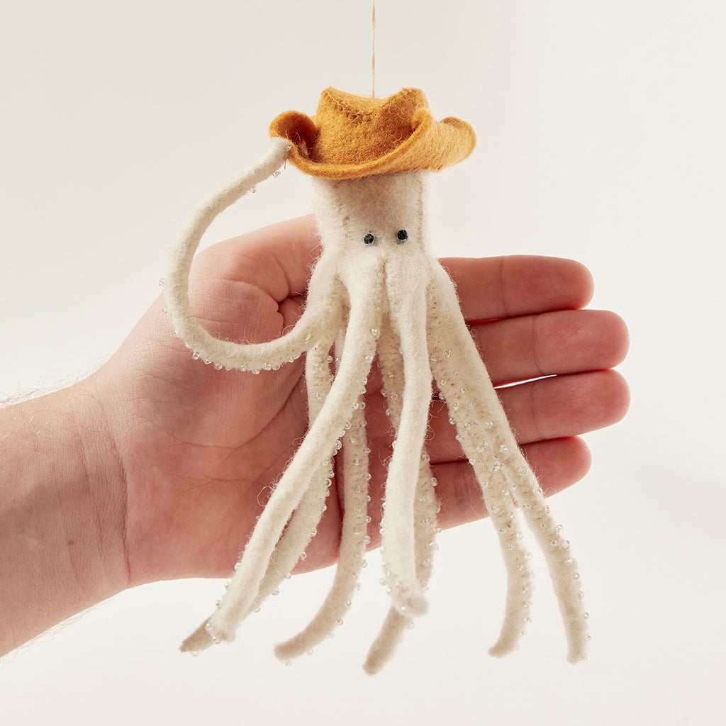 Octo-Cowboy Ornament
