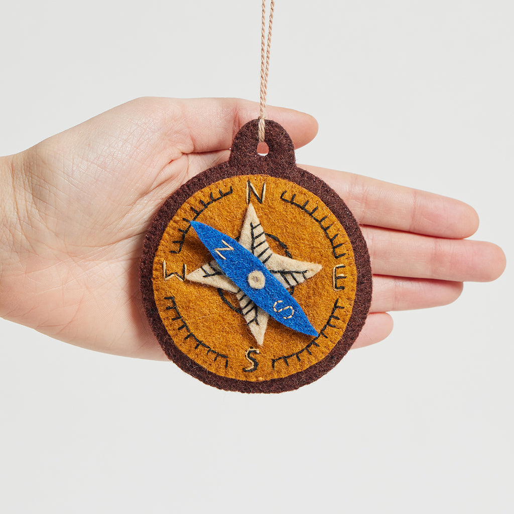 Find Way Compass Ornament
