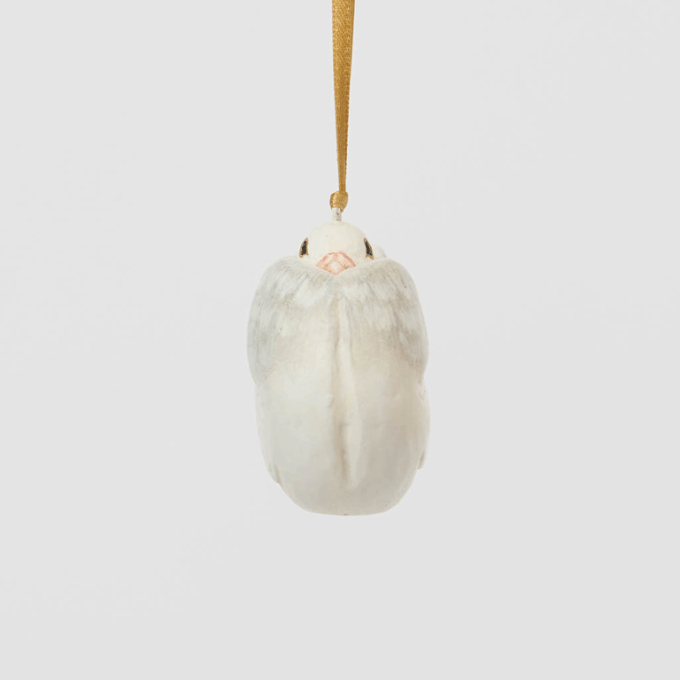 Cropper Pigeon Resin Ornament