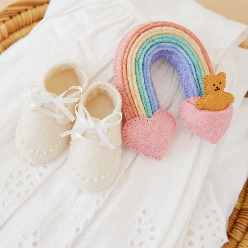 First Baby Booties Ornament