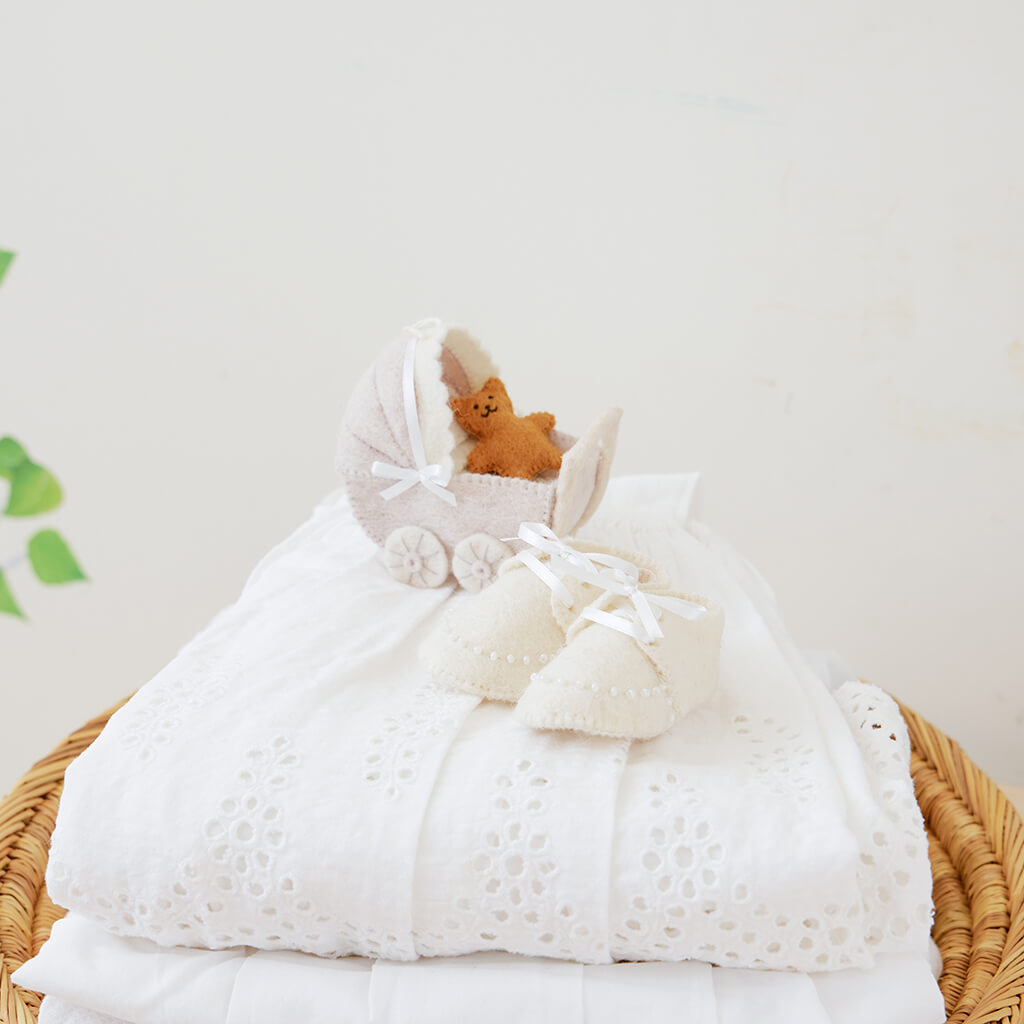 First Baby Booties Ornament