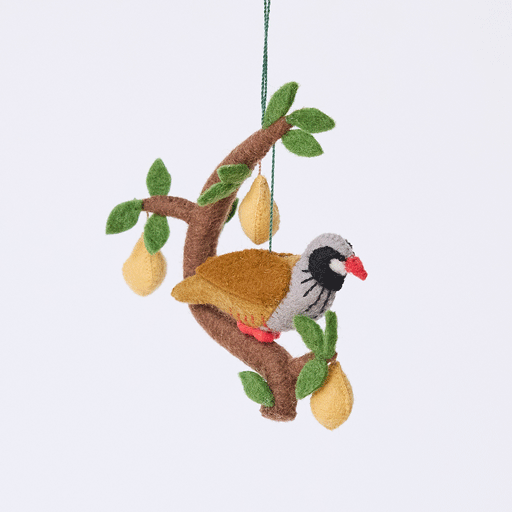in Pear Tree Ornament