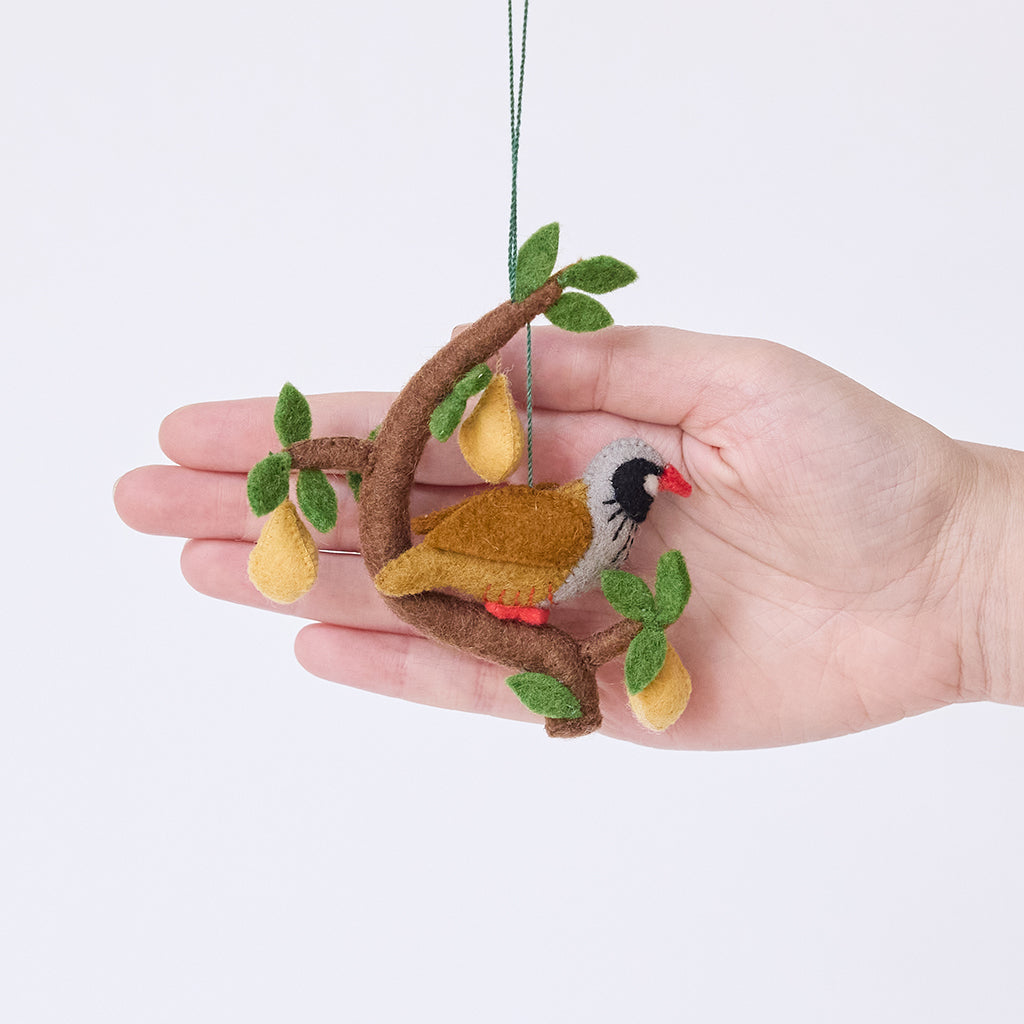 in Pear Tree Ornament