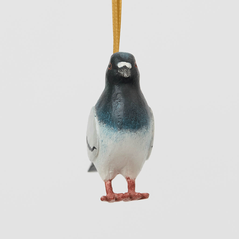 Dove Pigeon Resin Ornament
