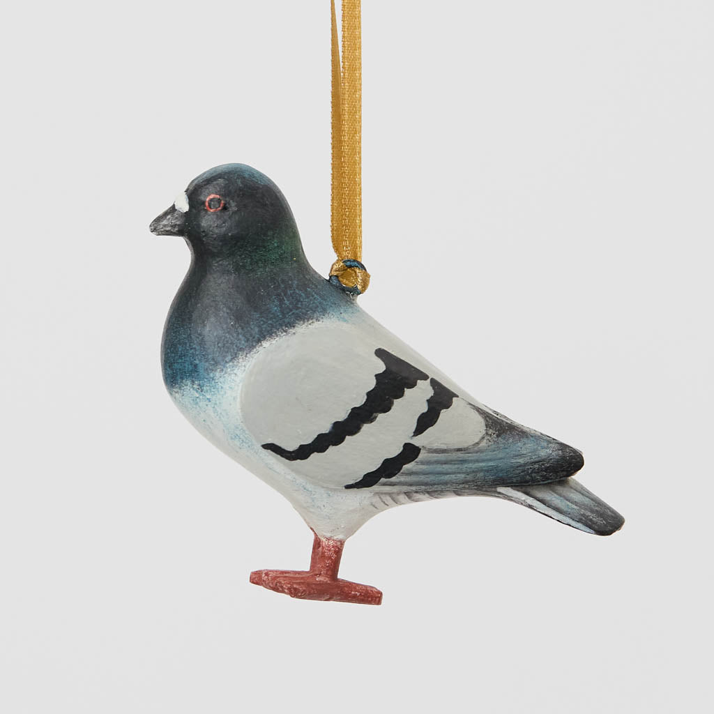 Dove Pigeon Resin Ornament