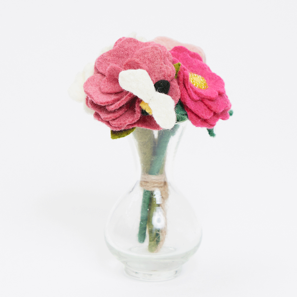 Spring Flower Bouquets Vases