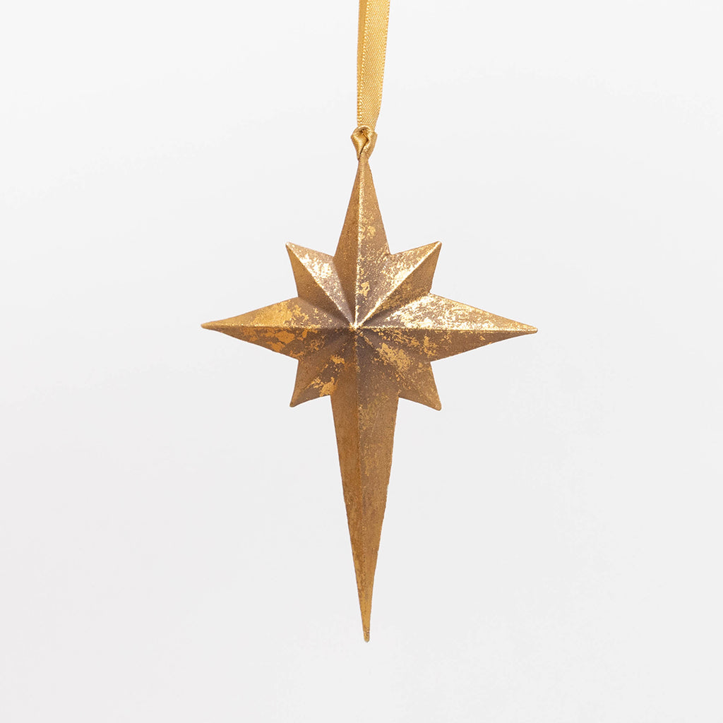 Star Bethlehem Metal Ornament