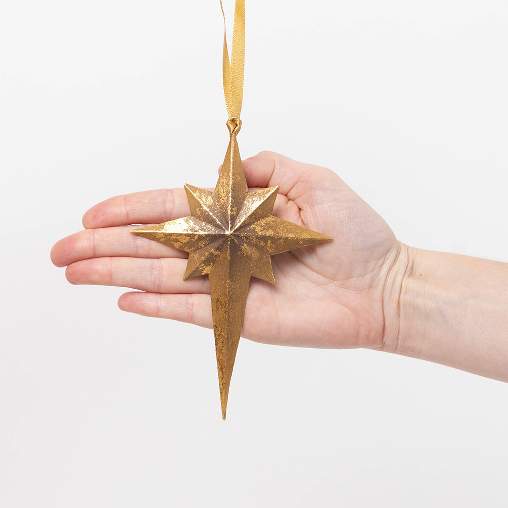 Star Bethlehem Metal Ornament