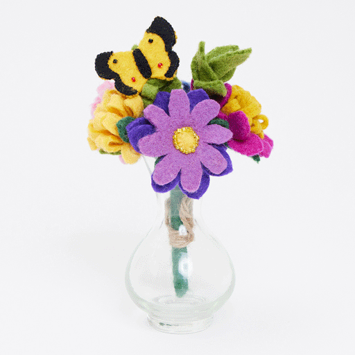 Spring Flower Bouquets Vases