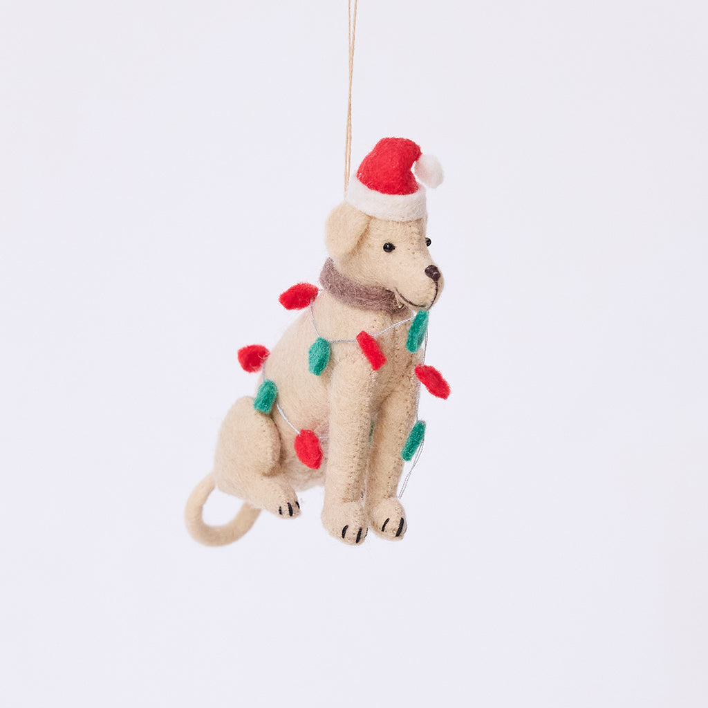 Lab in Lights Ornament