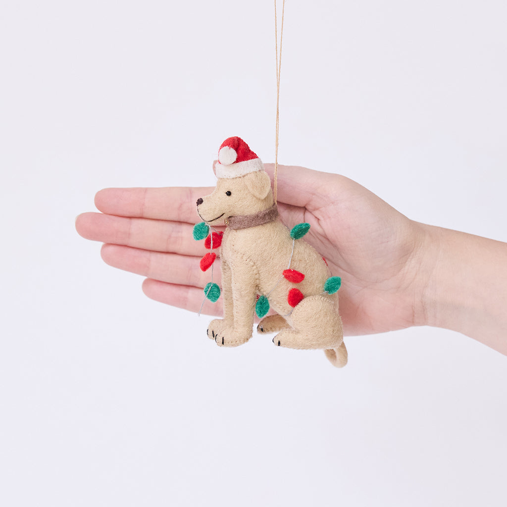 Lab in Lights Ornament